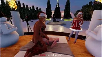 再生 クリスマススペシャル-アガテ、トミーxxx、アンジェリカブラックウォーターのep 2