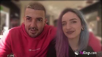 Play Horny couple fucks all over a mall before having an astounding sex session that we film!!